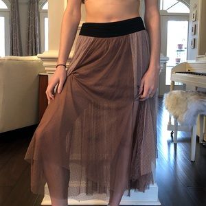 Free people lace maxi PRICE DROP
